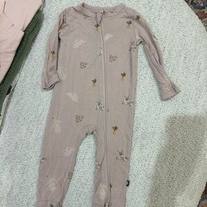 Blush Bunny Romper Kyte Baby